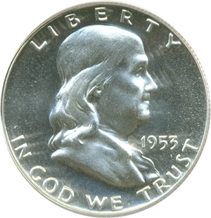 image for: 1953 50c PCGS Proof 64