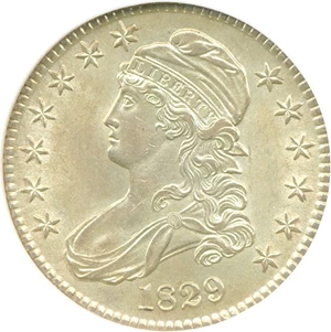 image for: 1829 50c NGC MS61