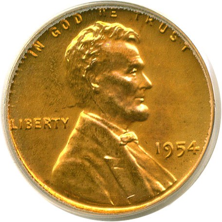 image for: 1954 1c  PCGS Proof 63 RB