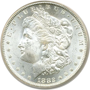 image for: 1882-CC $1 PCGS MS63