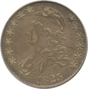 image for: 1825 50c PCGS XF45