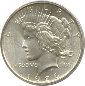image for: 1926-D $1 PCGS MS64