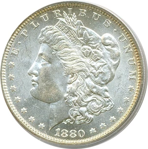 image for: 1880-O $1 PCGS MS63