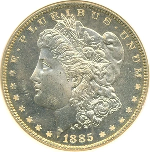 image for: 1885 $1 NGC MS65 DMPL