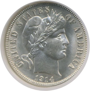 image for: 1914 10c NGC MS66