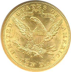 image for: 1898-S $10 NGC AU58