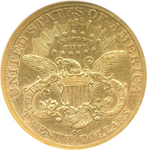 image for: 1885-CC $20 NGC XF45