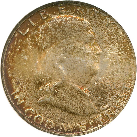 image for: 1951-S 50c  NGC MS66 