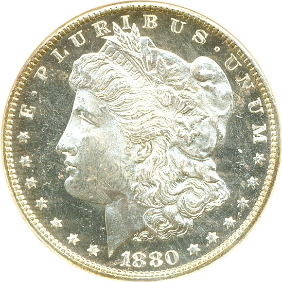 image for: 1880-S $1  ANACS MS65 DMPL