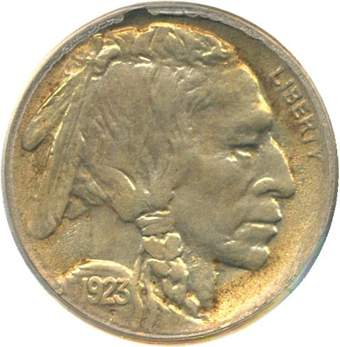 image for: 1923-S 5c  PCGS MS64