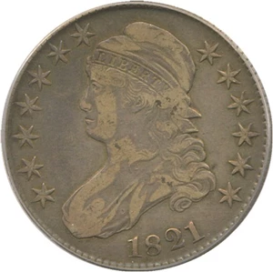 image for: 1821 50c PCGS VF30