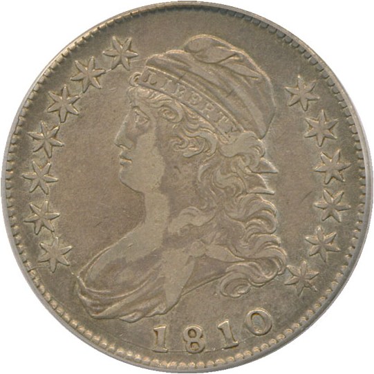 image for: 1810 50c  PCGS VF35 
