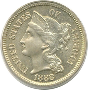 image for: 1888 3cN PCGS Proof 64