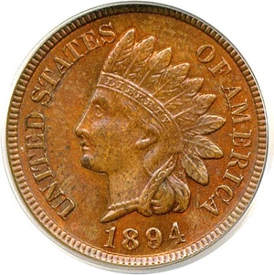 image for: 1894 1c PCGS MS64 RB