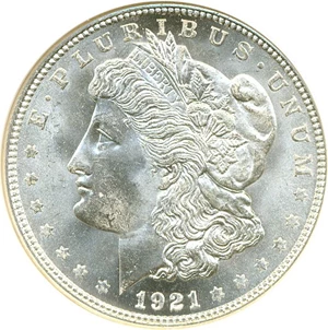 image for: 1921-D $1 NGC MS66