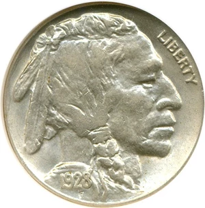 image for: 1928 5c NGC AU58