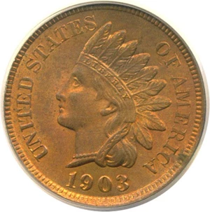 image for: 1903 1c PCGS MS63 RB