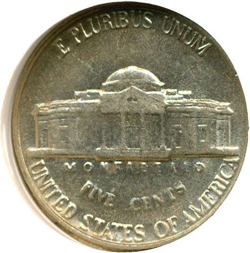 image for: Error: 1989-P 5c NGC AU53 - Collar Cud 9-12:00