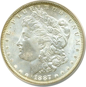 image for: Top 100 VAM: 1887 $1 VAM 12 Alligator Eye ANACS MS65