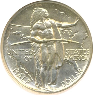 image for: 1938 50c Oregon NGC MS65