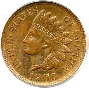 image for: 1906 1c PCGS MS64 BN