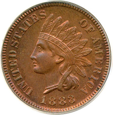 image for: 1883 1c  PCGS Proof 64 RB