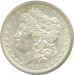 image for: 1884-S $1 PCGS XF45