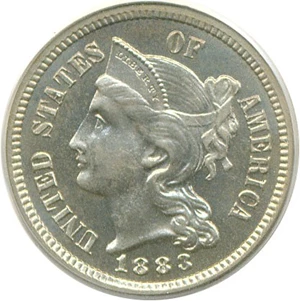 image for: 1883 3cN PCGS Proof 64
