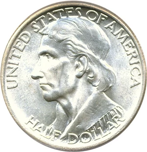 image for: 1936 50c Boone PCGS MS65