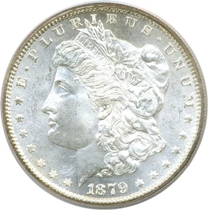 image for: 1879-S $1 PCGS MS64