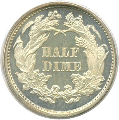 image for: 1870 H10c  PCGS Proof 63 