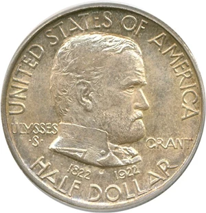 image for: 1922 50c Grant PCGS MS64