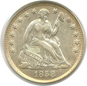 image for: 1858-O H10c PCGS AU55