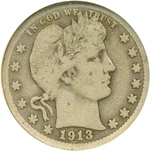 image for: 1913-S 25c ANACS VG-8
