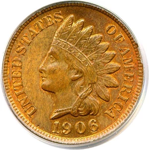 image for: 1906 1c PCGS MS64 RB
