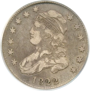 image for: 1822 25c PCGS VF25