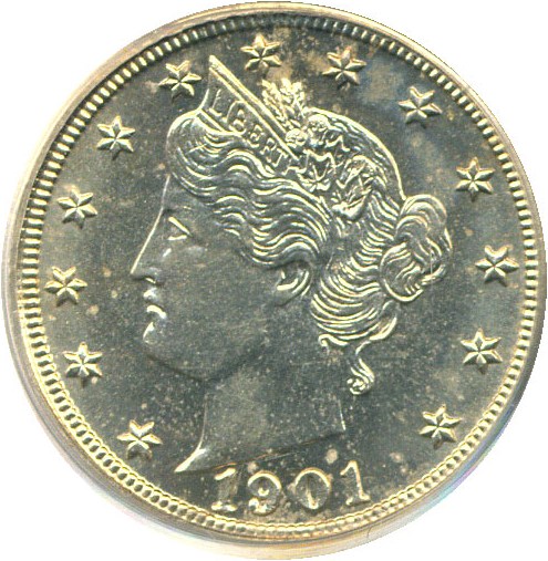 image for: 1901 5c  PCGS Proof 65 