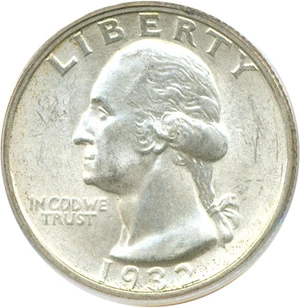 image for: 1932-S 25c PCGS MS64