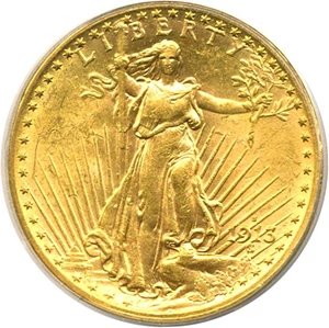 image for: 1913-S $20 PCGS MS62