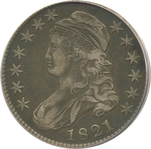 image for: 1821 50c PCGS VF30