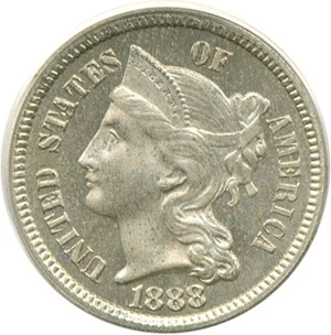 image for: 1888 3cN PCGS Proof 64