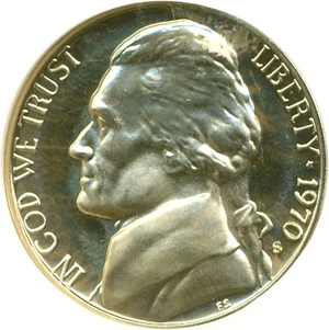 image for: 1970-S 5c PCI Proof 69 DCameo