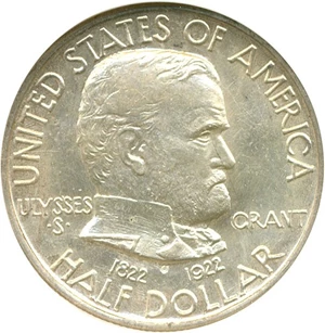 image for: 1922 50c Grant NGC MS64