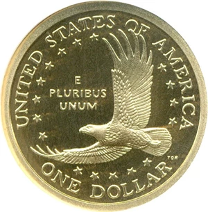 image for: 2002-S Sac $1 NGC Proof 69 UCameo