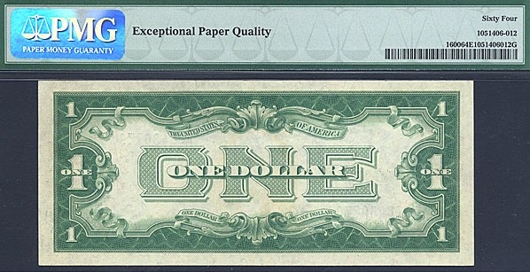 image for: Fr.1600 1928 $1  PMG Choice CU64 EPQ  [A08430779A]