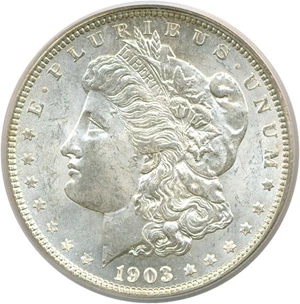image for: 1903-O $1 PCGS MS64