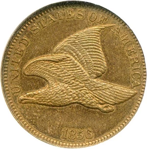 image for: 1856 1c Fly.Eagle NGC Proof 65 (Snow-3 Mint State 65; ex:Mintz)