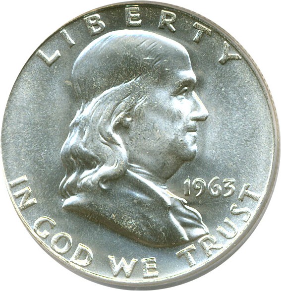 image for: 1963-D 50c  PCGS MS66 FBL
