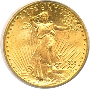 image for: 1911-S $20 PCGS MS64