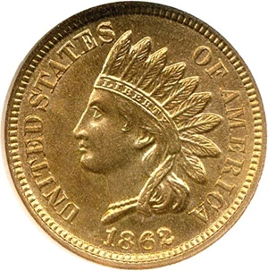 image for: 1862 1c NGC MS65